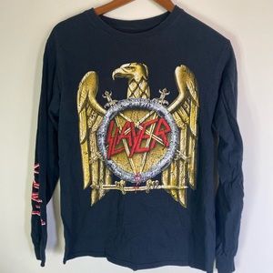 Unisex Slayer Long Sleeve Tshirt